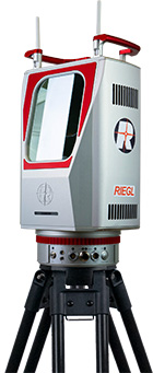 地上での測量用3Dレーザースキャナ_VZ- 4000i型
