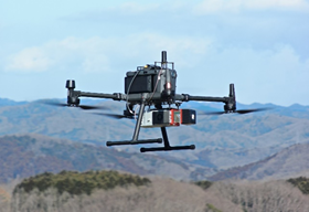 UAV(ドローン)に搭載測量用レーザースキャナ_miniVUX-SYS型